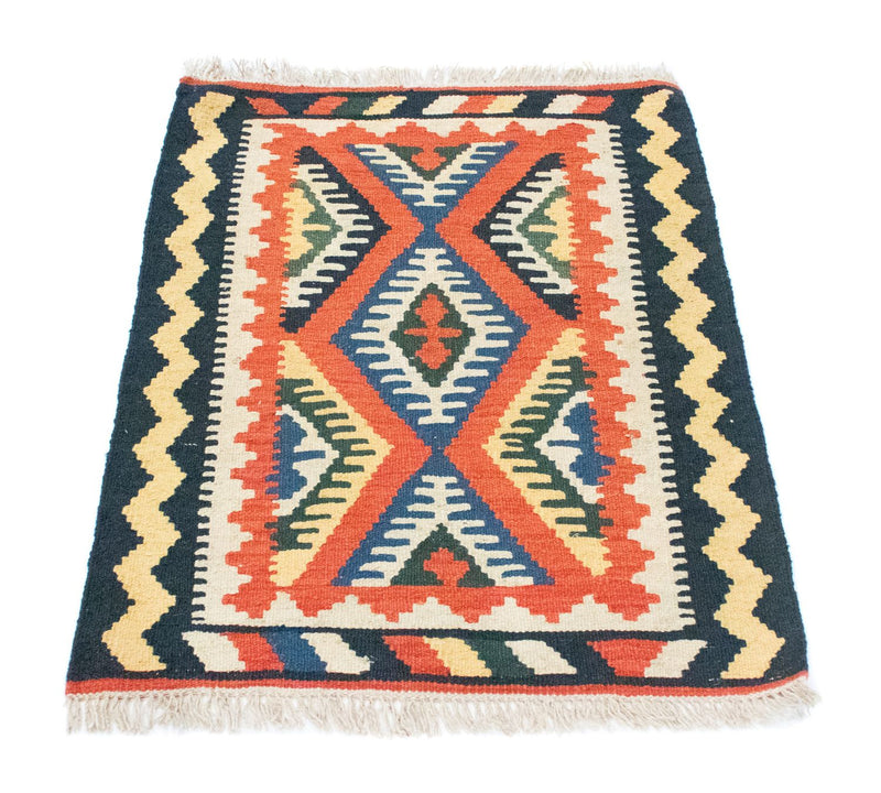 Tapis Kelim - Oriental - 90 x 65 cm - orange