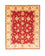 Tapis Ziegler - 255 x 207 cm - rouge