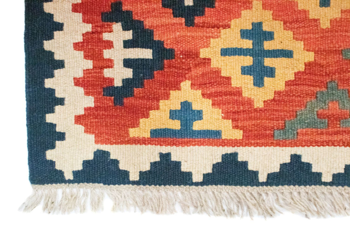 Tapis Kelim - Oriental - 98 x 64 cm - multicolore