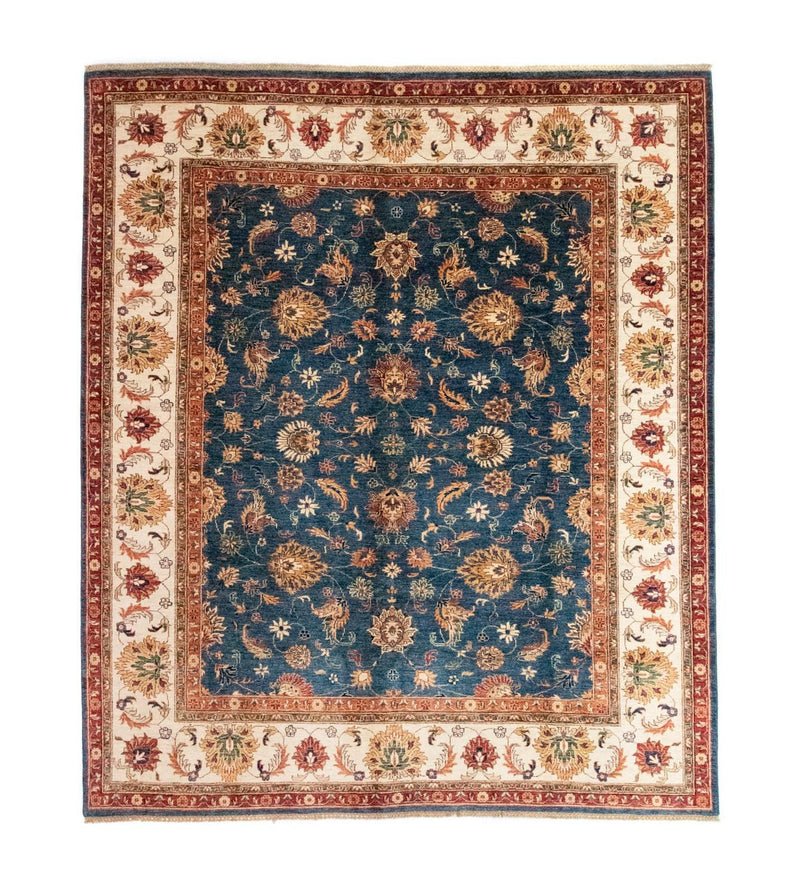 Tapis Ziegler - 295 x 247 cm - bleu