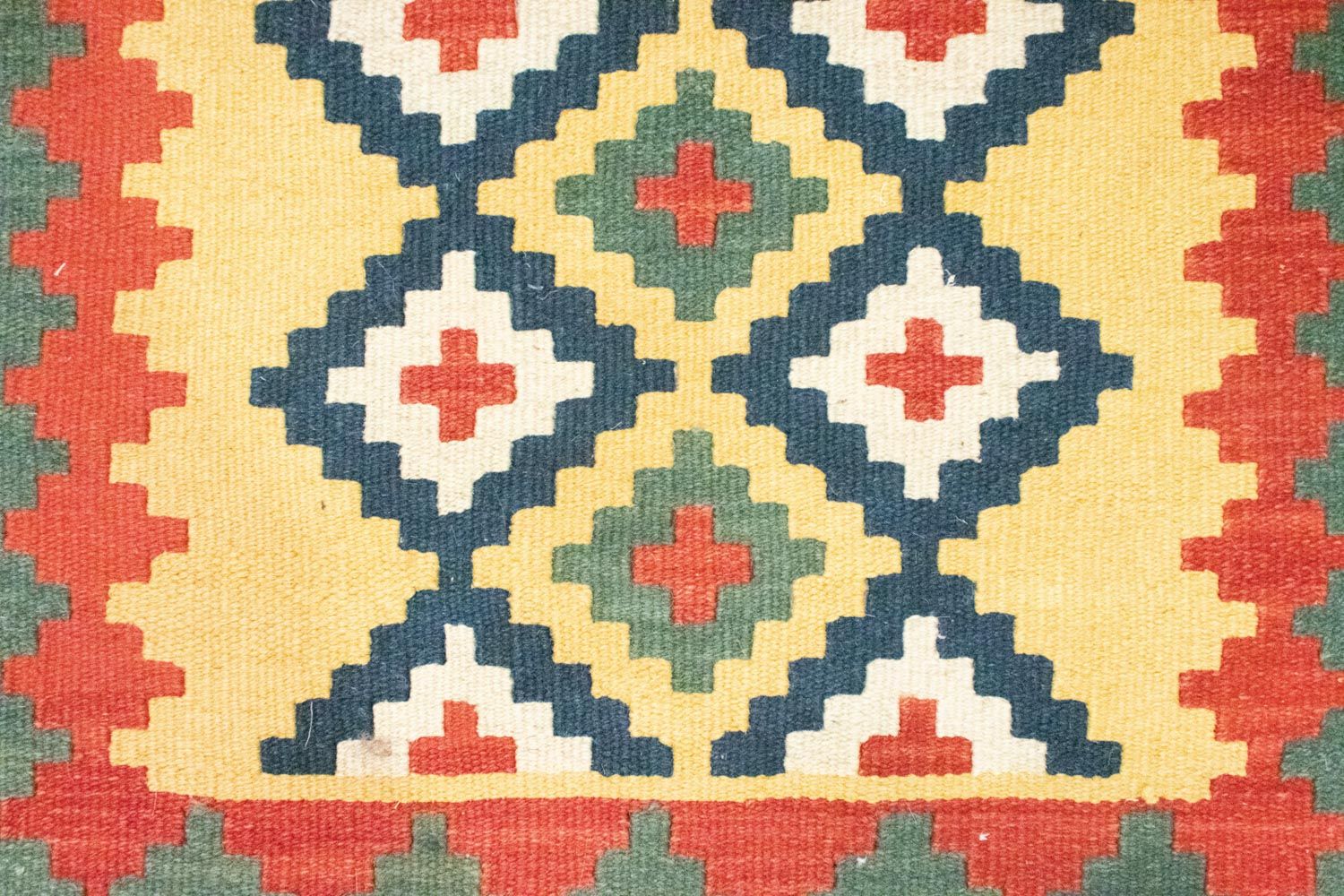Tapis Kelim - Oriental - 83 x 62 cm - jaune