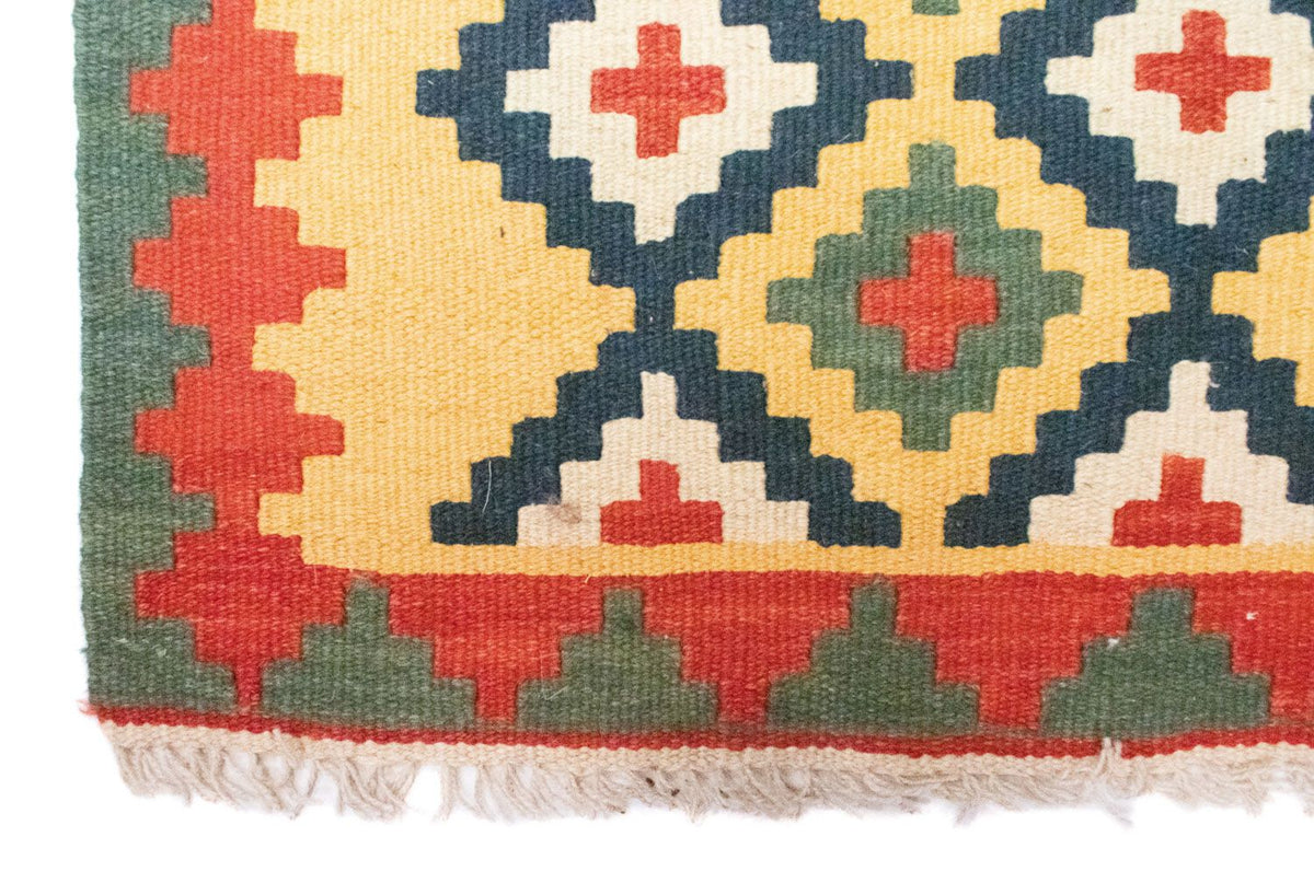 Tapis Kelim - Oriental - 83 x 62 cm - jaune