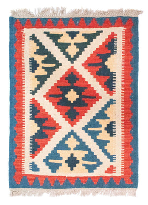 Tapis Kelim - Oriental - 85 x 64 cm - orange