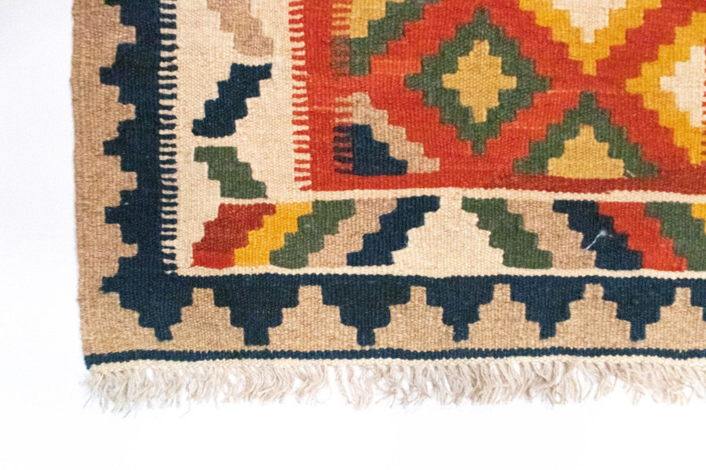 Kilim de Fars Tapis 91x66cm