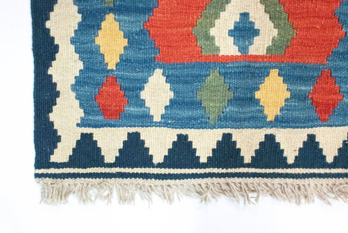 Tapis Kelim - Oriental - 96 x 63 cm - multicolore