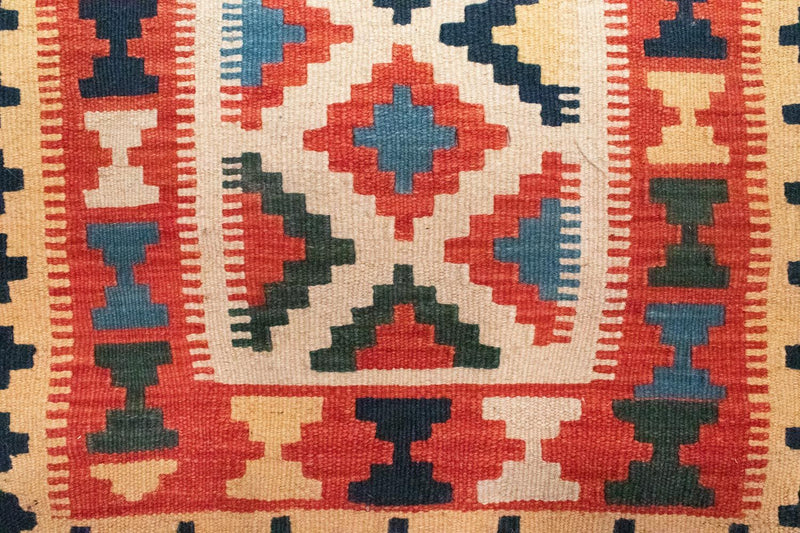 Tapis Kelim - Oriental - 101 x 63 cm - orange