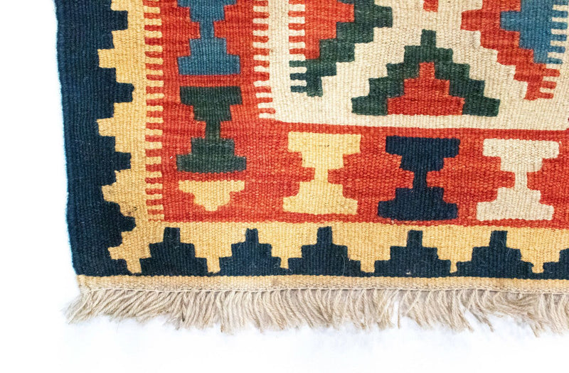 Tapis Kelim - Oriental - 101 x 63 cm - orange