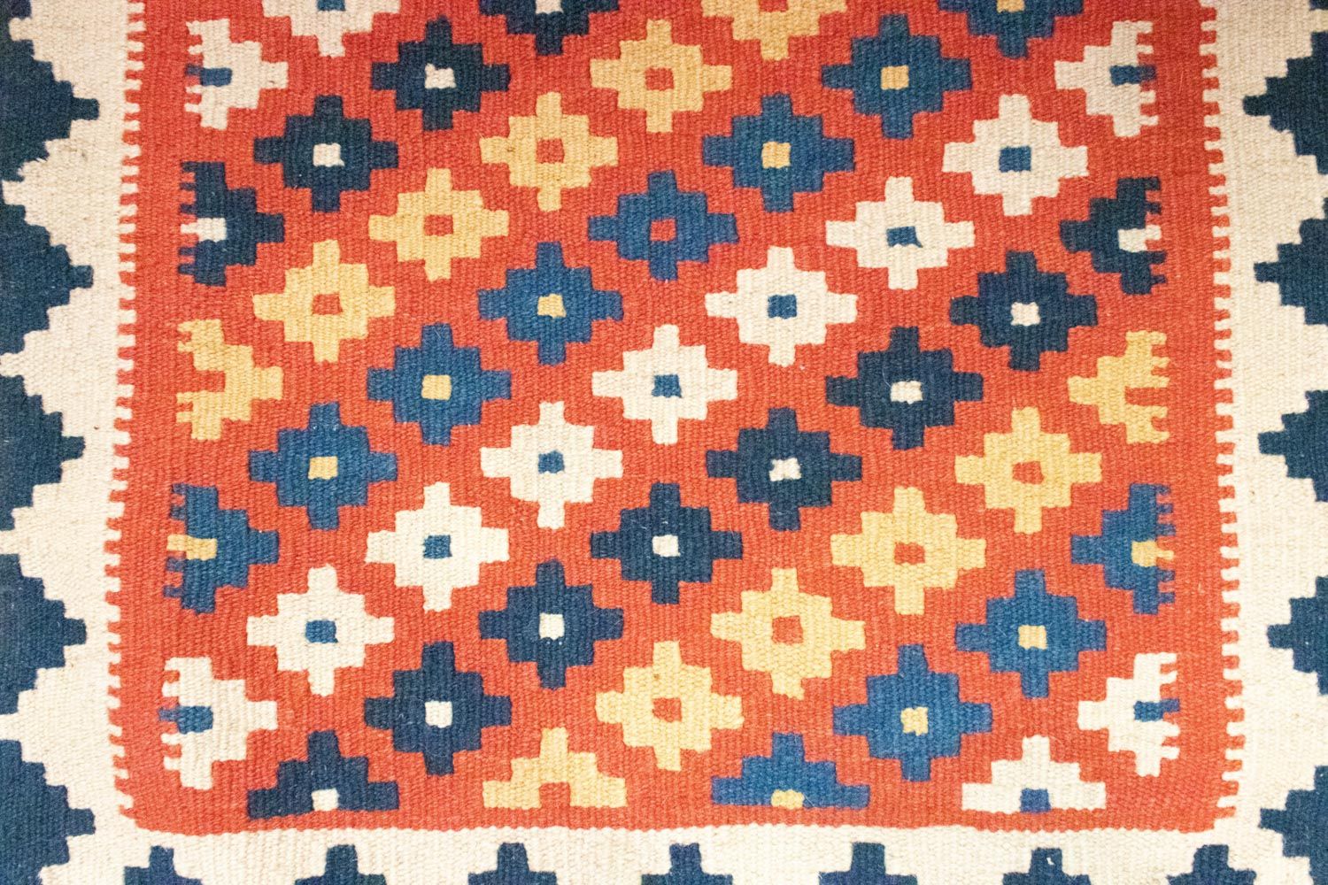 Tapis Kelim - Oriental - 98 x 65 cm - orange
