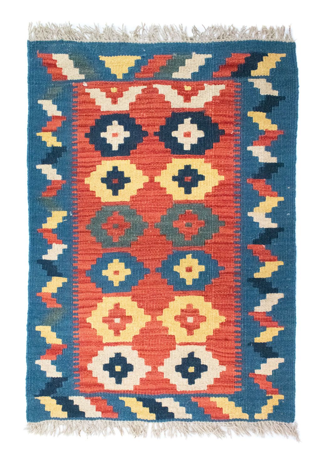 Tapis Kelim - Oriental - 87 x 62 cm - orange