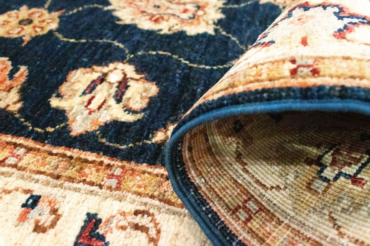 Tapis de couloir Tapis Ziegler - 298 x 81 cm - bleu