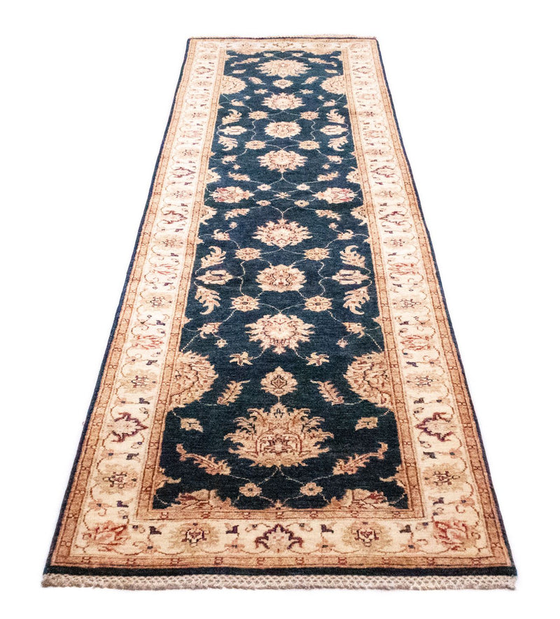 Tapis de couloir Tapis Ziegler - 298 x 81 cm - bleu