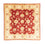Tapis Ziegler carré  - 186 x 185 cm - rouille