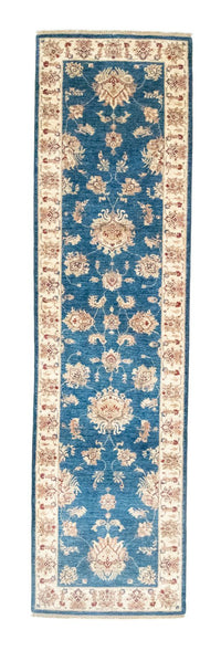 Tapis de couloir Tapis Ziegler - 303 x 84 cm - bleu