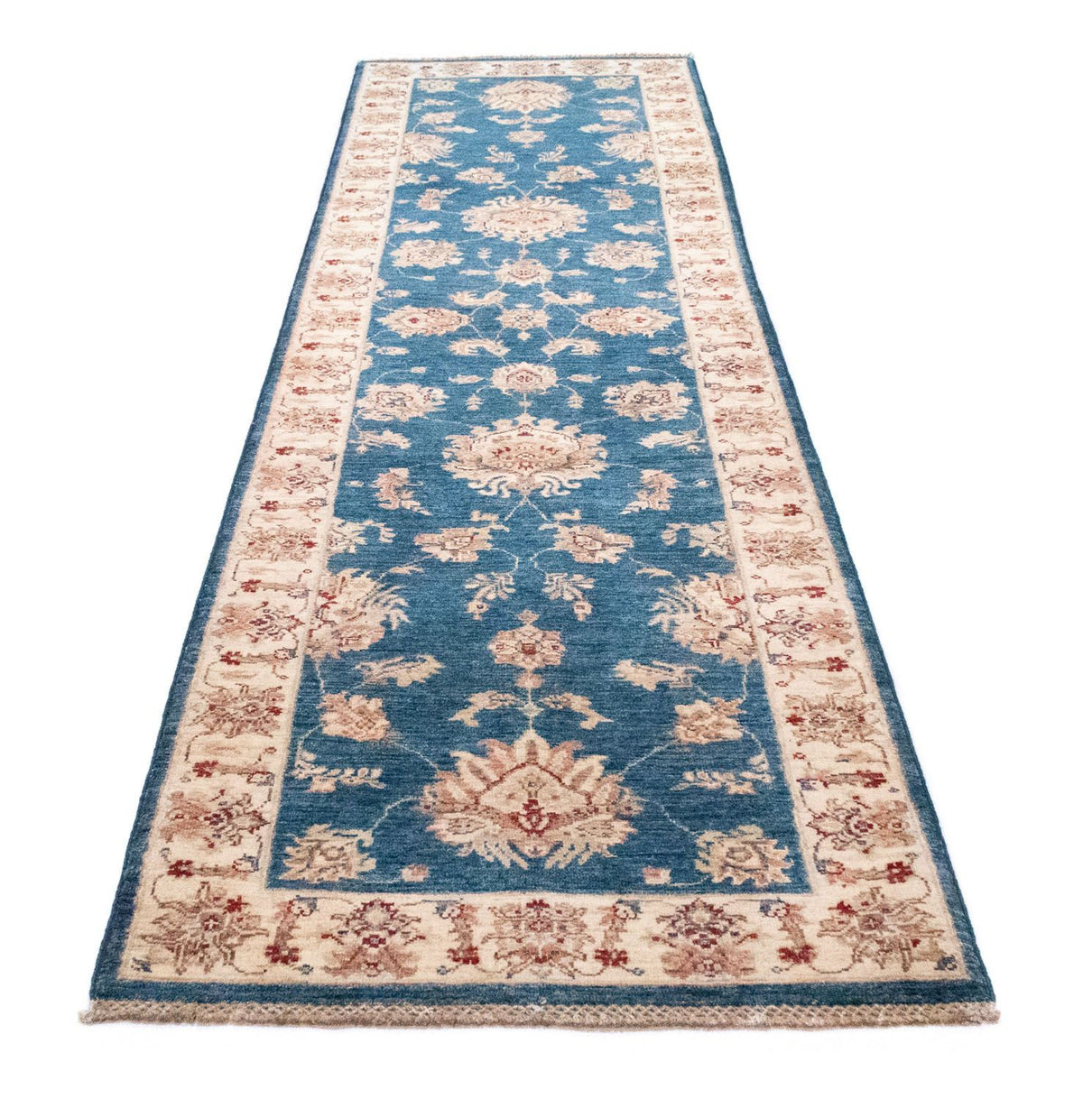 Tapis de couloir Tapis Ziegler - 303 x 84 cm - bleu
