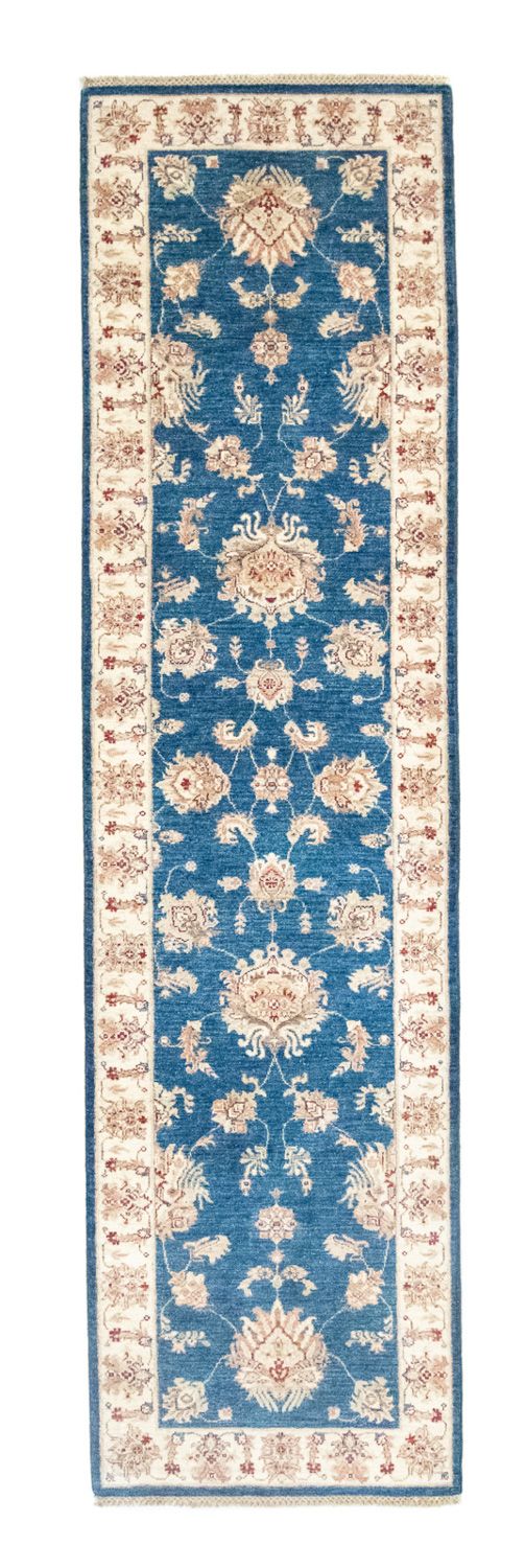Tapis de couloir Tapis Ziegler - 302 x 82 cm - bleu