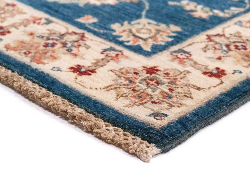 Tapis de couloir Tapis Ziegler - 302 x 82 cm - bleu