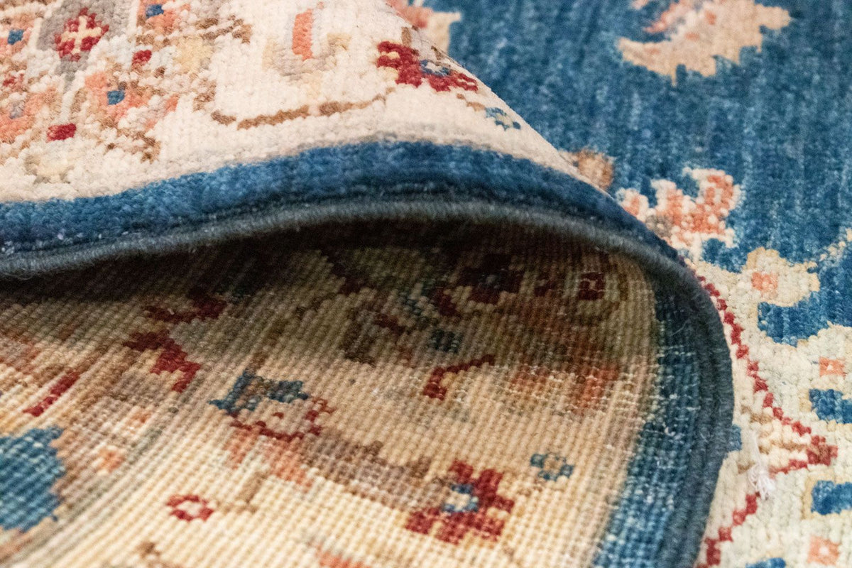 Tapis de couloir Tapis Ziegler - 302 x 82 cm - bleu