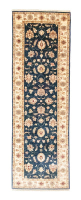 Tapis de couloir Tapis Ziegler - 250 x 81 cm - bleu