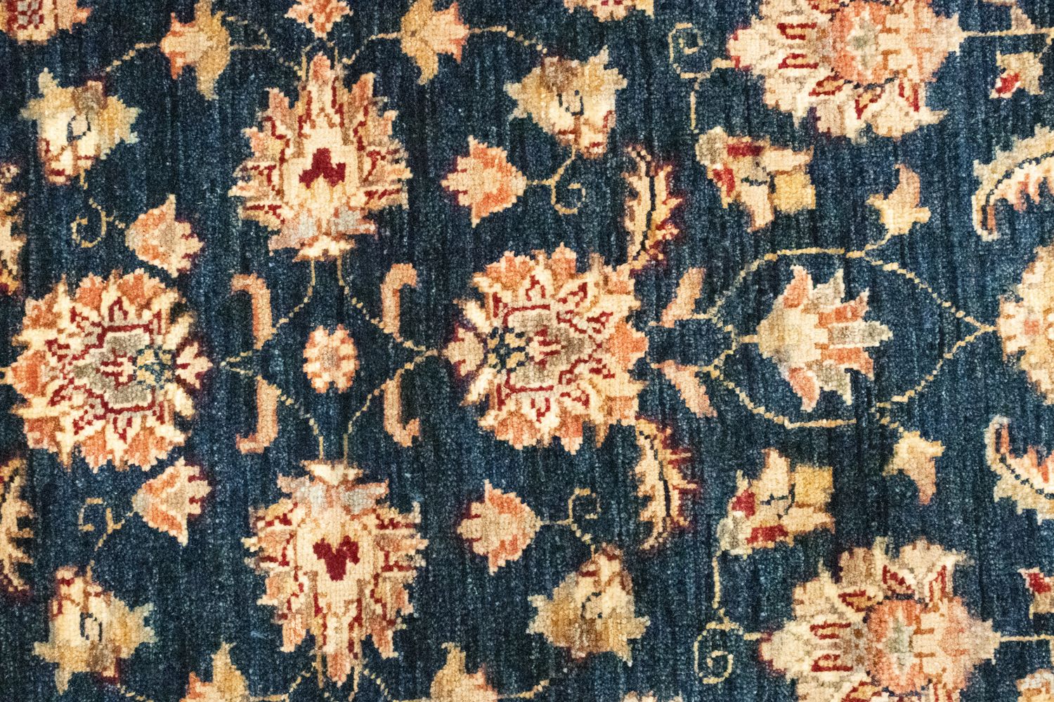 Tapis de couloir Tapis Ziegler - 250 x 81 cm - bleu
