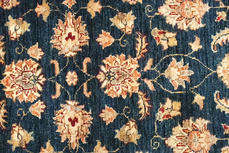 Tapis de couloir Tapis Ziegler - 250 x 81 cm - bleu
