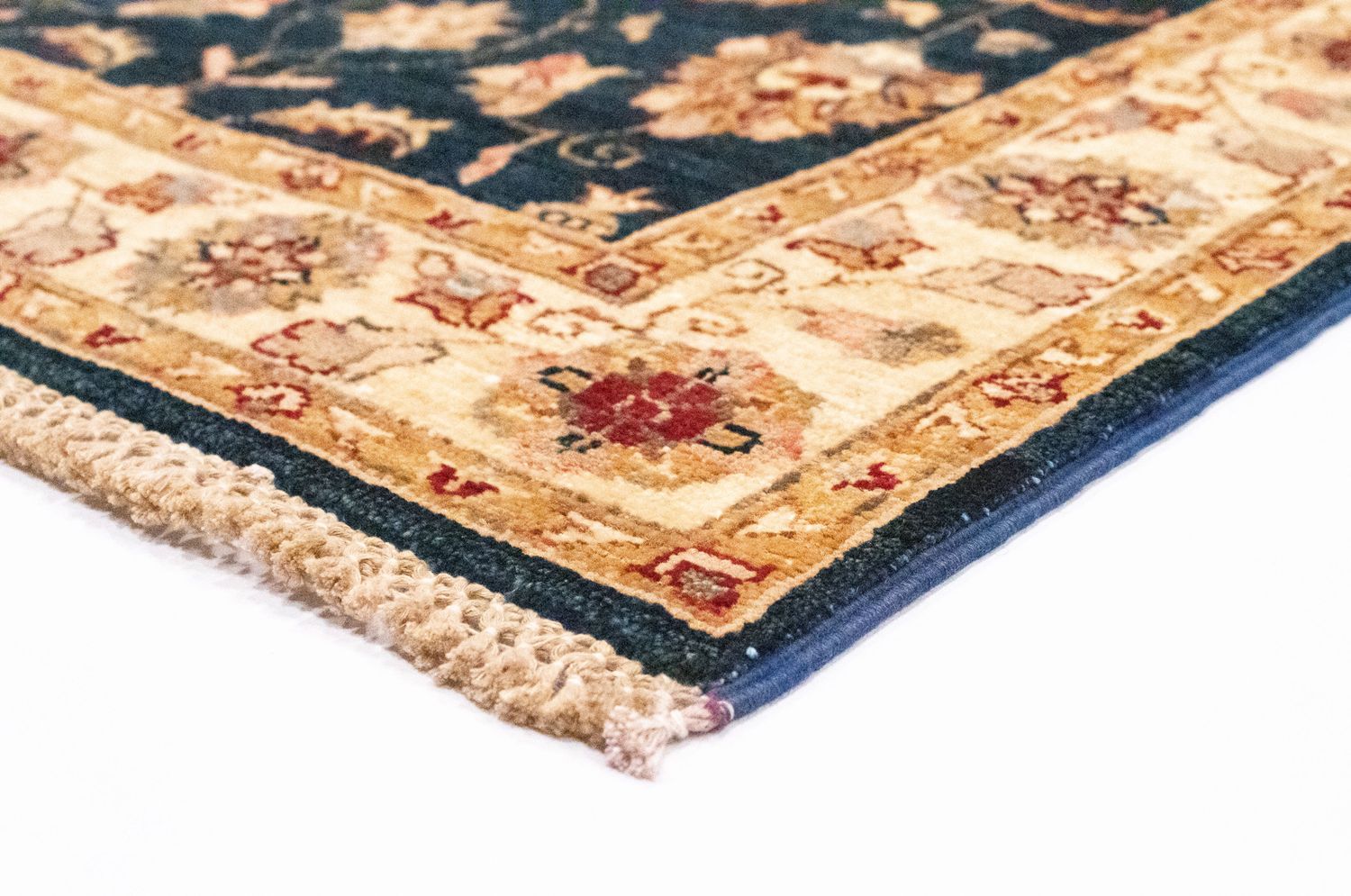 Tapis de couloir Tapis Ziegler - 250 x 81 cm - bleu