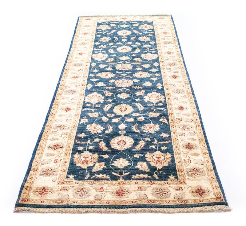 Tapis de couloir Tapis Ziegler - 250 x 81 cm - bleu