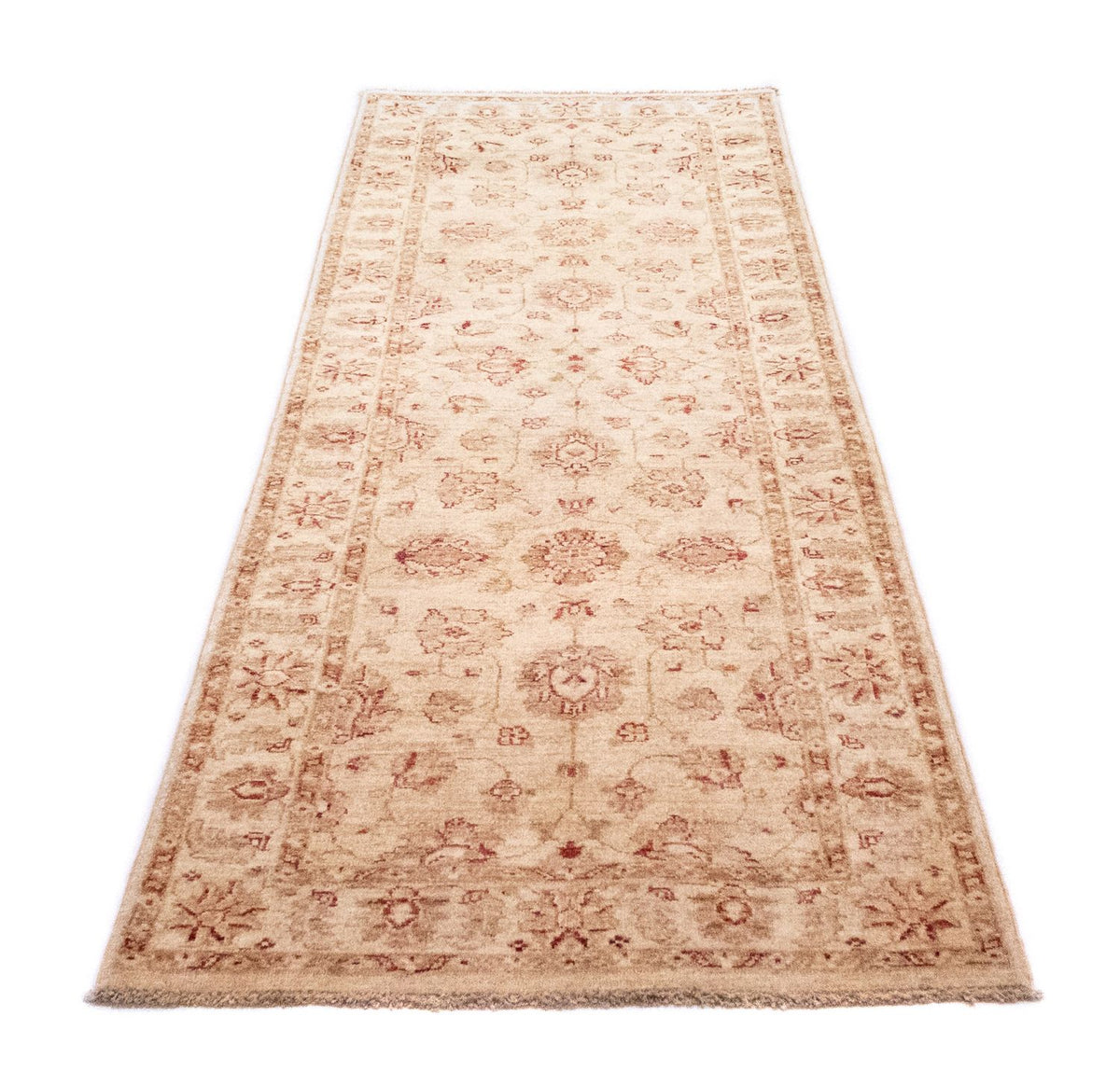 Tapis de couloir Tapis Ziegler - 243 x 79 cm - beige