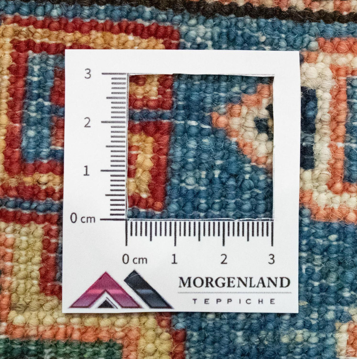 Tapis de couloir Tapis Ziegler - Kazak - 212 x 79 cm - bleu