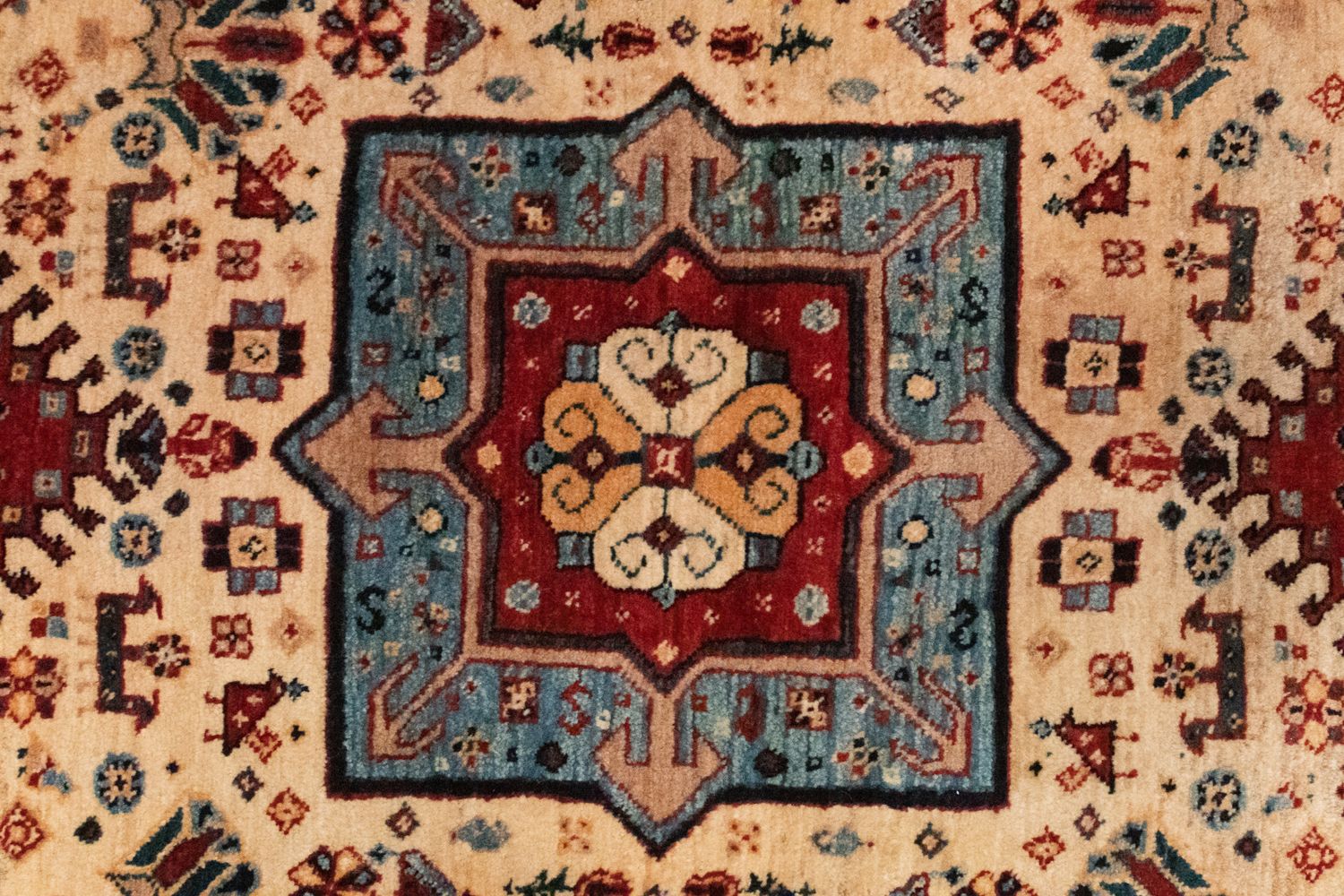 Tapis de couloir Tapis persan - Nomadic - 230 x 90 cm - beige