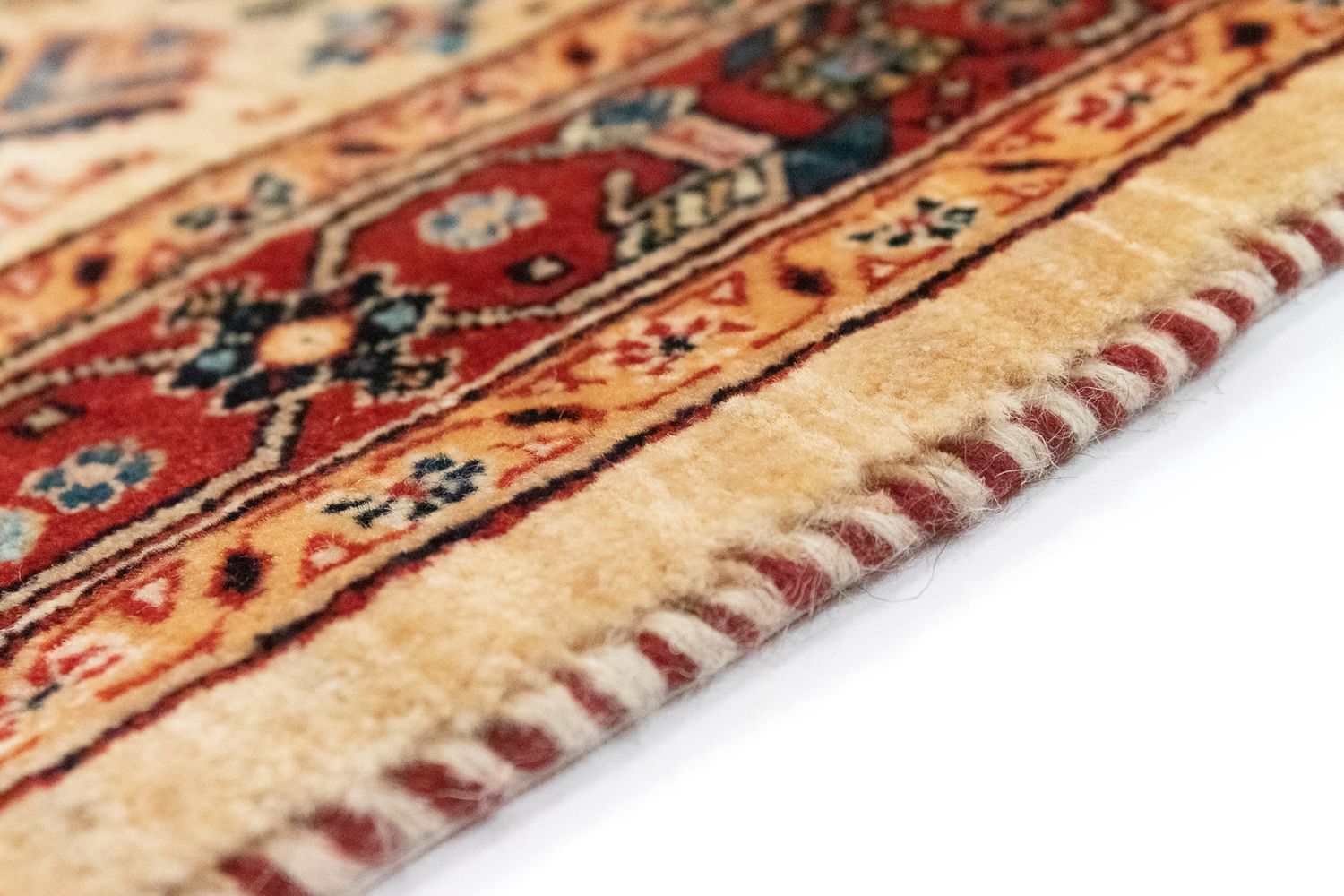 Tapis de couloir Tapis persan - Nomadic - 230 x 90 cm - beige