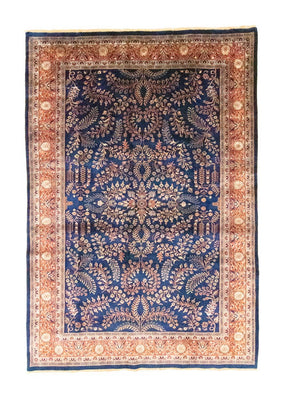 Tapis persan - Classique - 300 x 195 cm - bleu