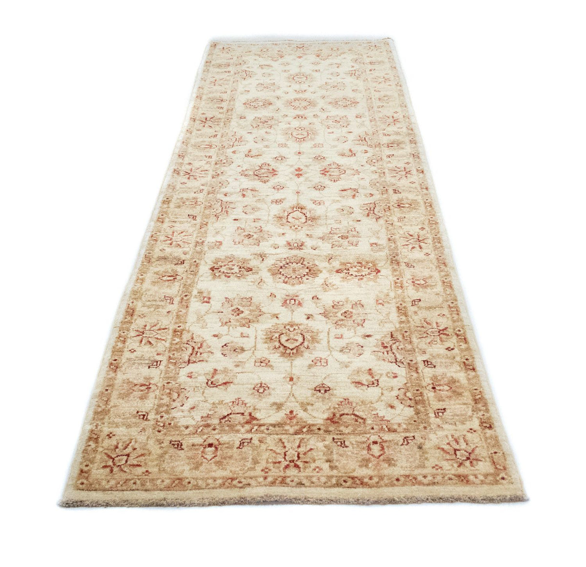 Tapis de couloir Tapis Ziegler - 264 x 81 cm - beige
