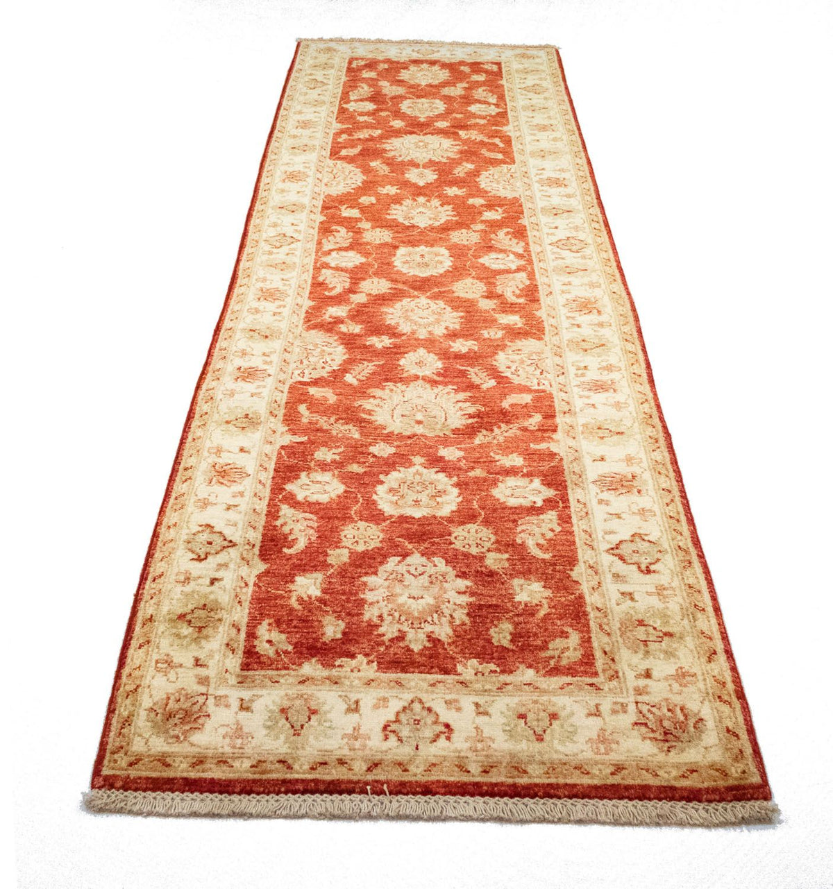 Tapis de couloir Tapis Ziegler - 297 x 83 cm - rouge