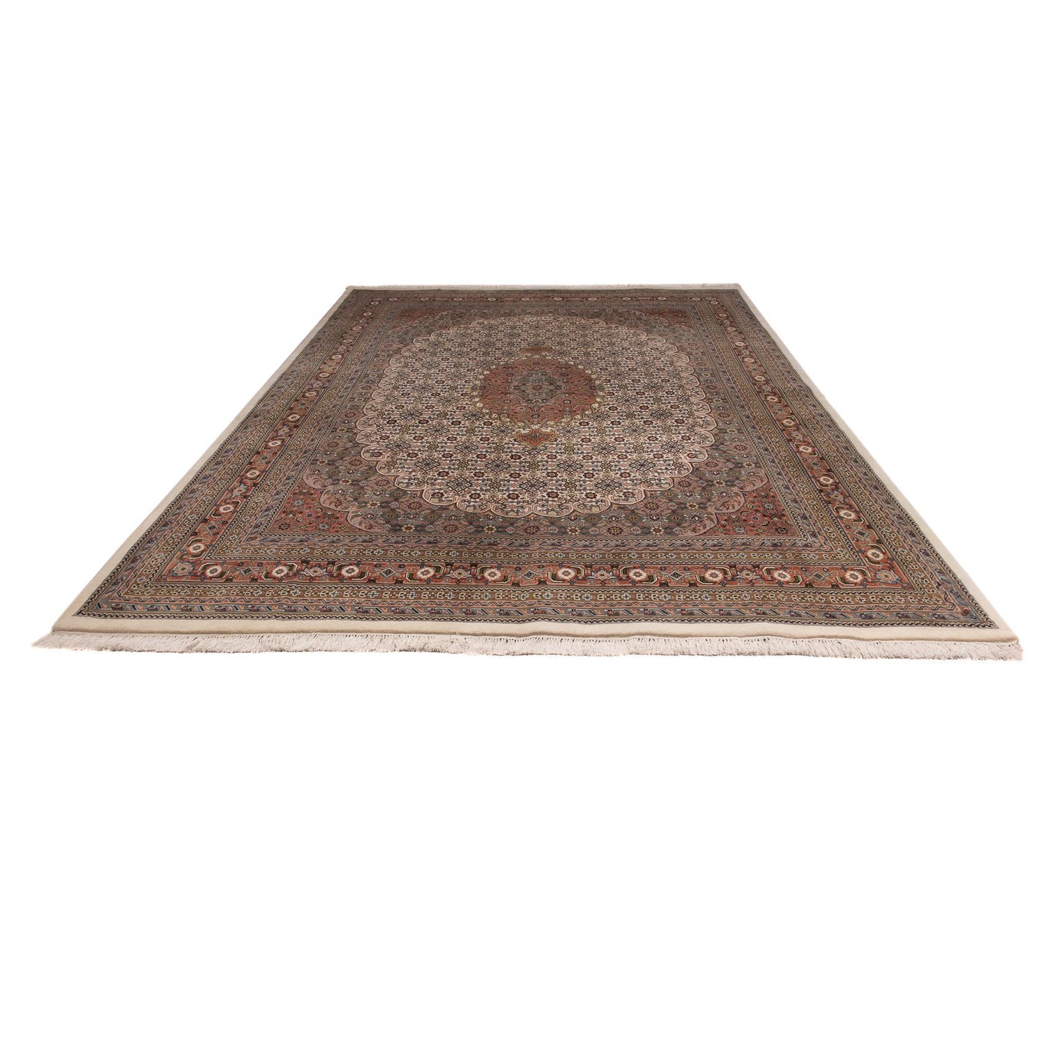 Tapis oriental - Bidjar - Indus - 338 x 243 cm - beige