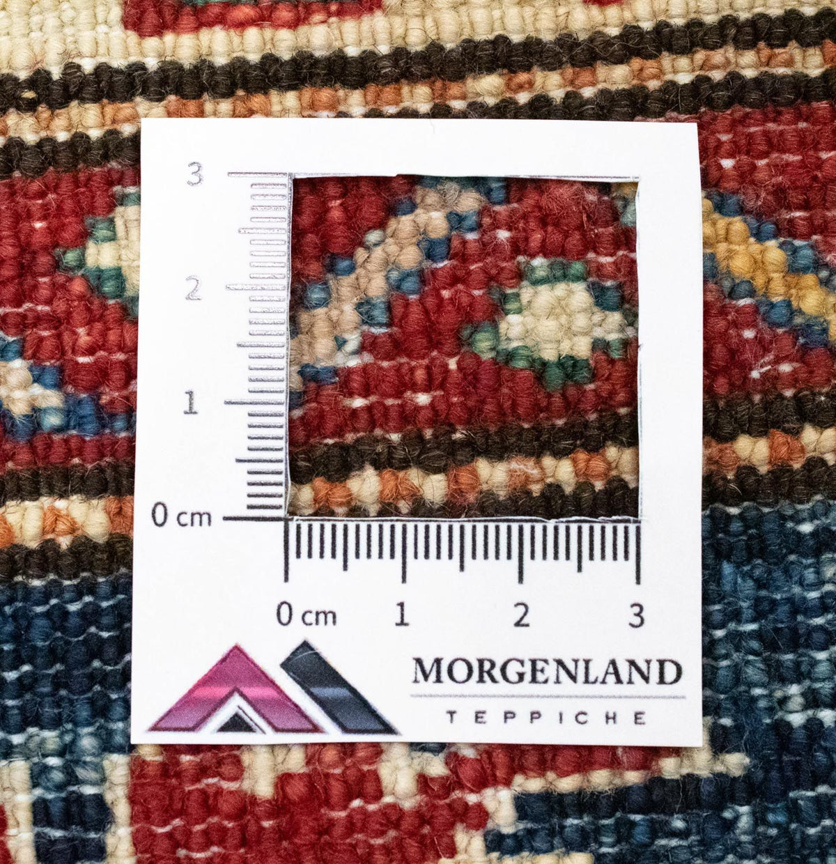 Tapis Ziegler - Kazak - 89 x 56 cm - bleu