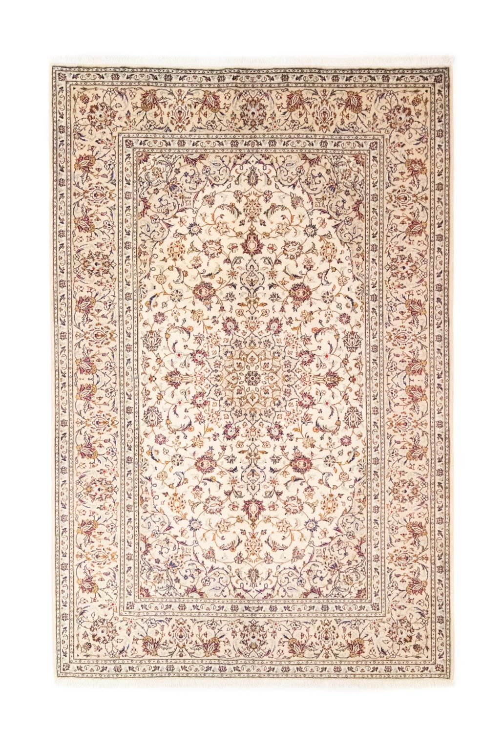 Tapis persan - Keshan - 305 x 200 cm - beige