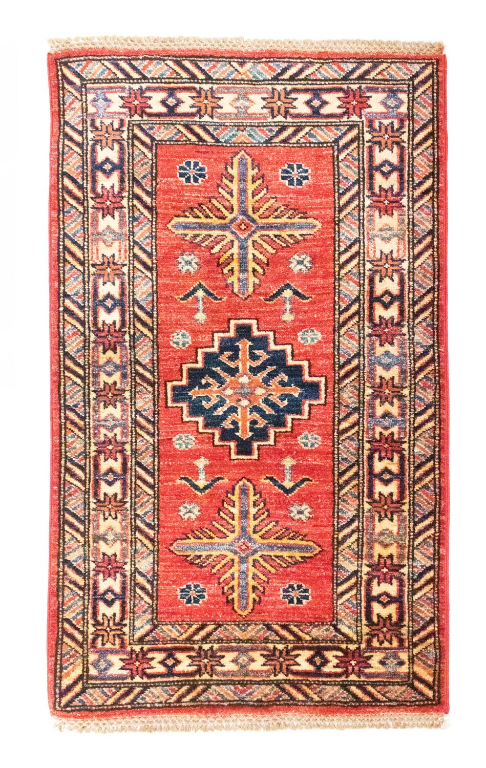 Tapis Ziegler - Kazak - 106 x 62 cm - orange