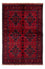 Tapis afghan - Kunduz - 192 x 128 cm - rouge foncé