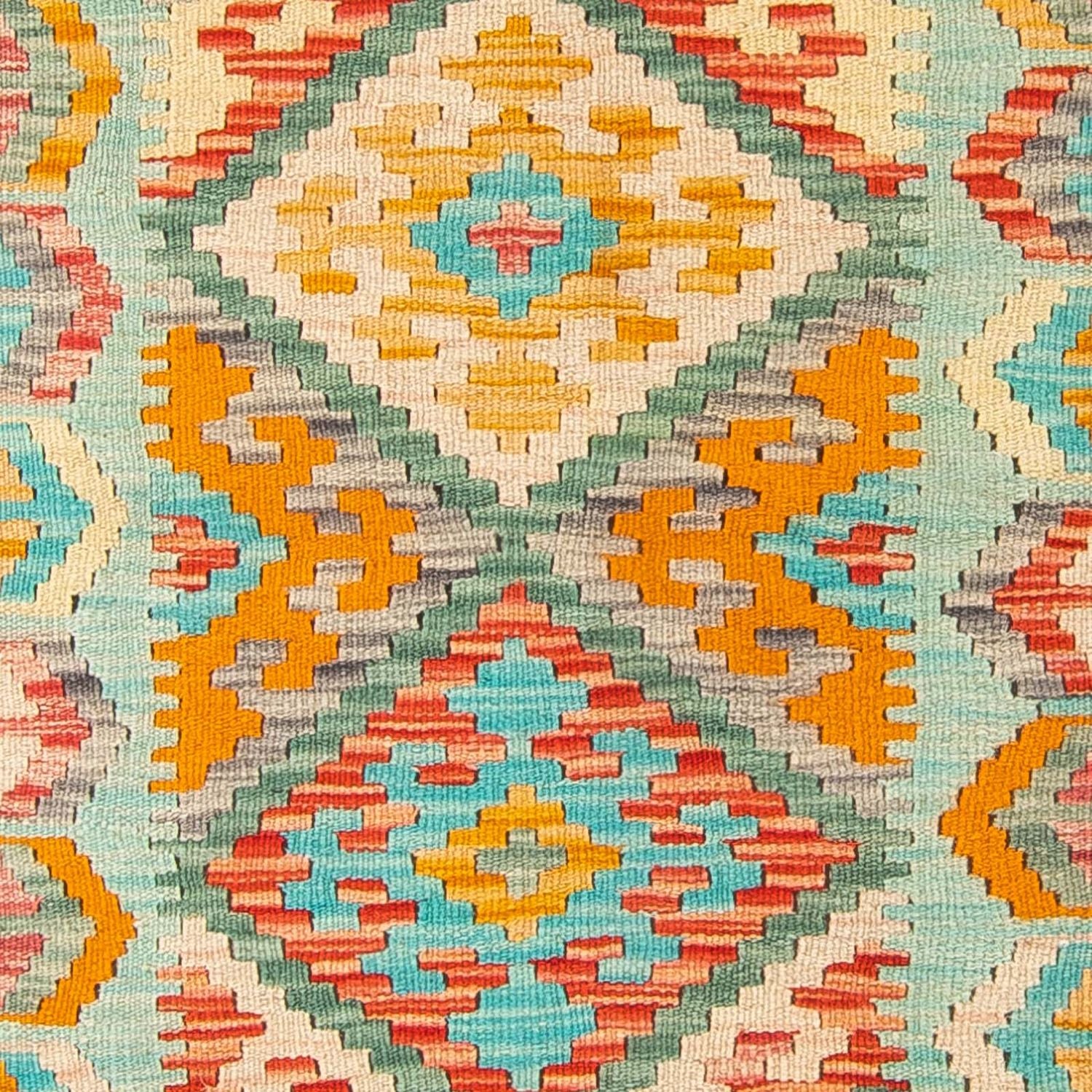 Tapis Kelim - Splash - 161 x 105 cm - multicolore