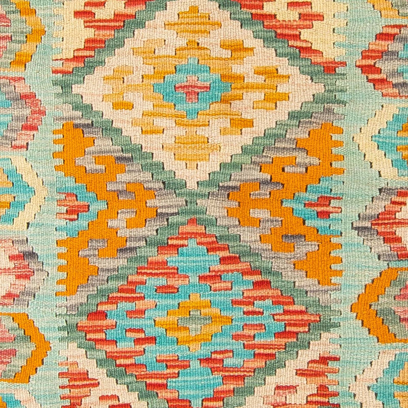 Tapis Kelim - Splash - 161 x 105 cm - multicolore