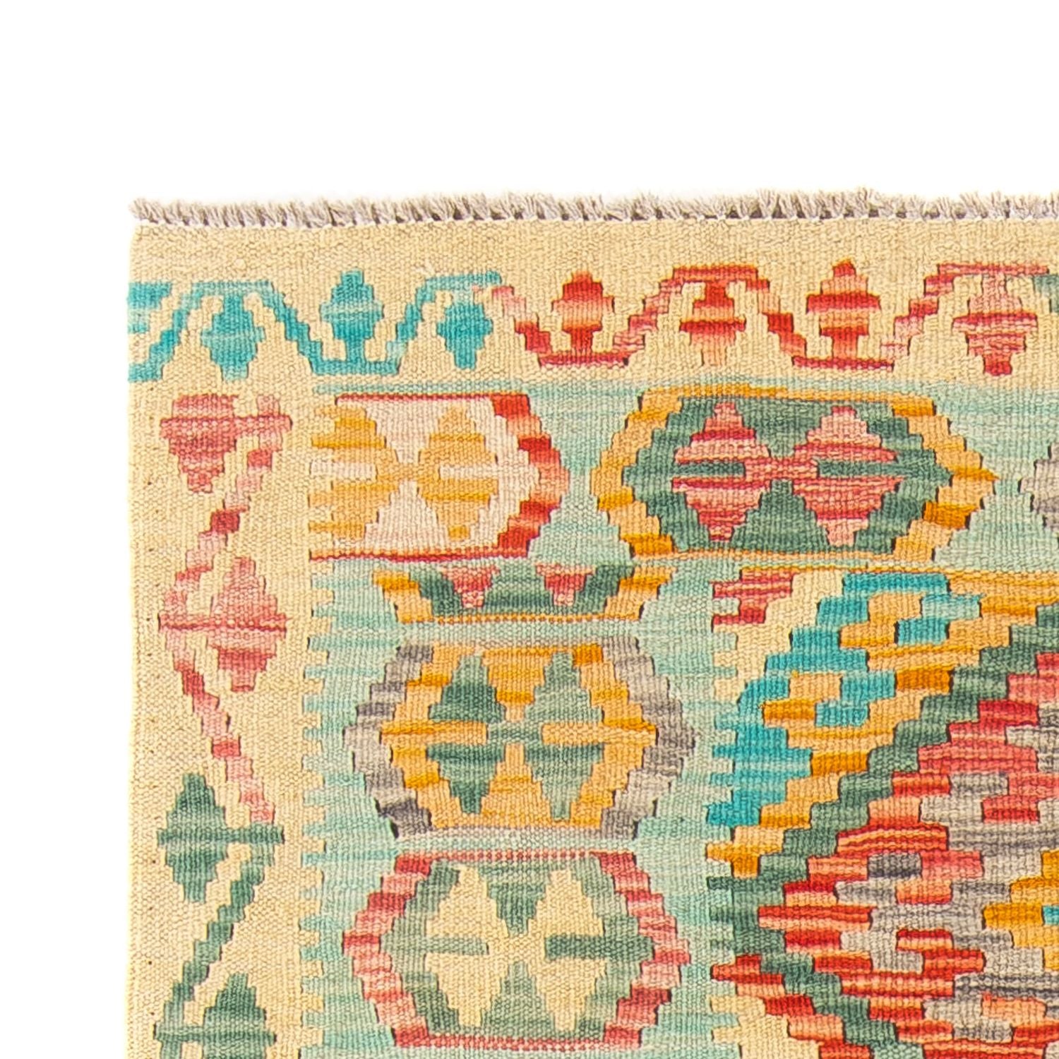 Tapis Kelim - Splash - 161 x 105 cm - multicolore