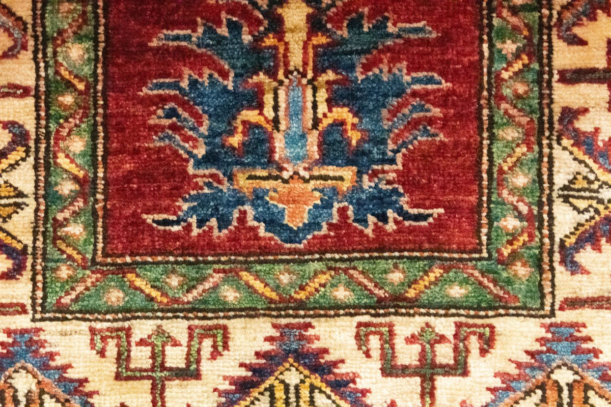 Tapis Ziegler - Kazak - 96 x 57 cm - rouge