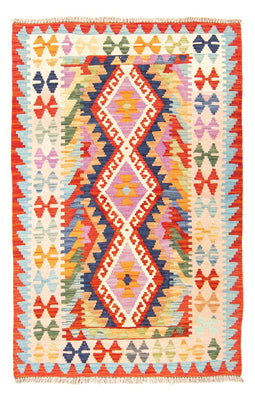Tapis Kelim - Splash - 157 x 101 cm - rouille