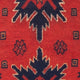 Tapis afghan - Kunduz - 98 x 49 cm - rouge foncé