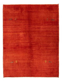 Tapis Gabbeh - Loribaft Persan - 182 x 130 cm - rouge foncé