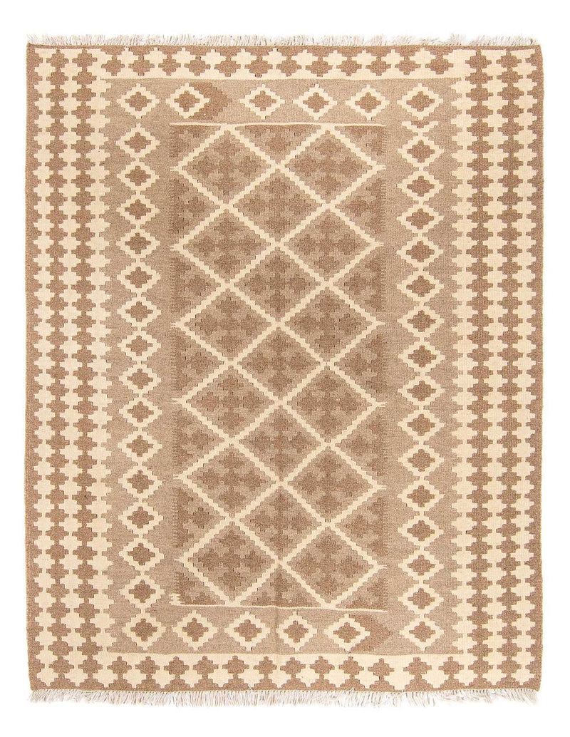 Tapis Kelim - Oriental - 218 x 163 cm - marron clair