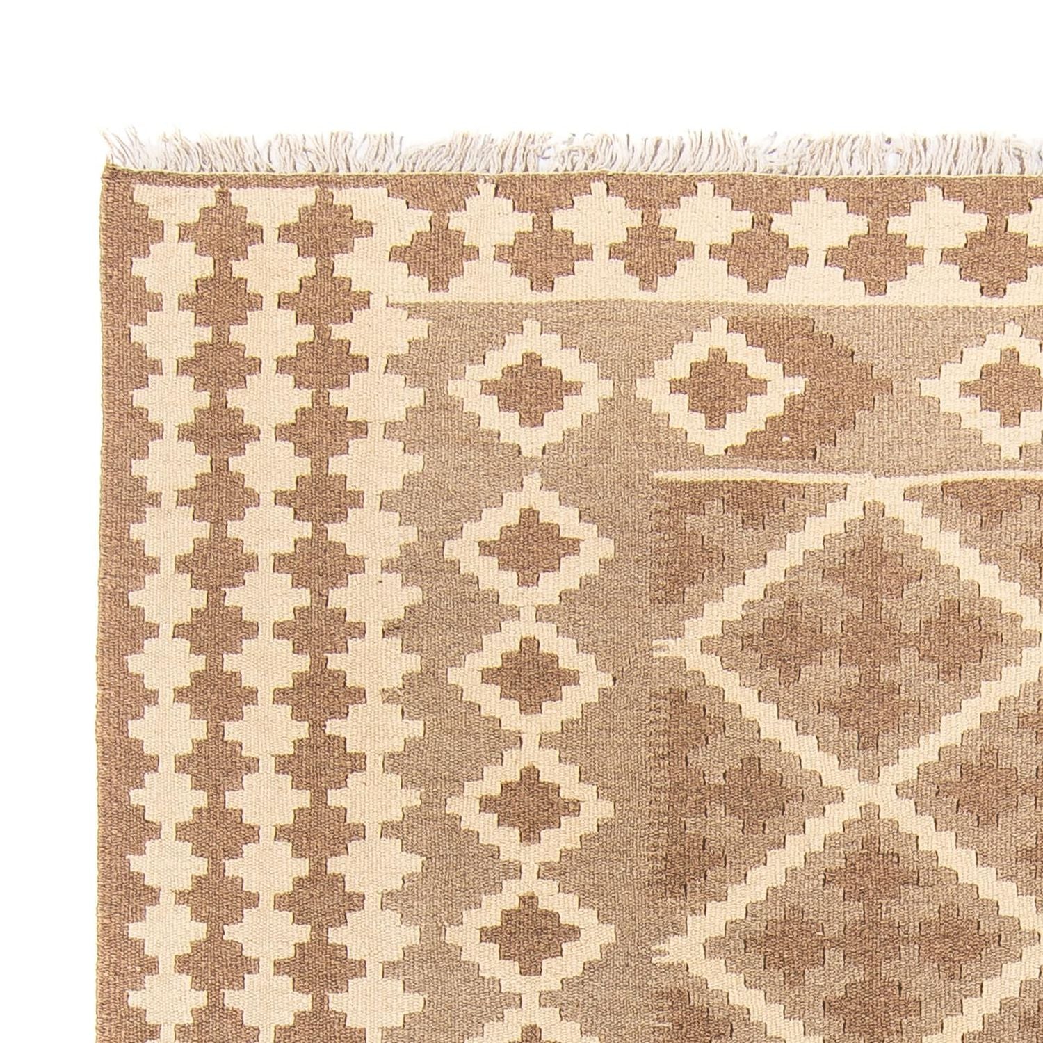 Tapis Kelim - Oriental - 218 x 163 cm - marron clair