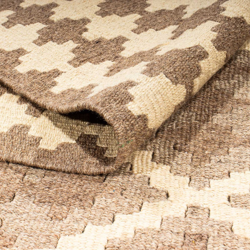 Tapis Kelim - Oriental - 218 x 163 cm - marron clair