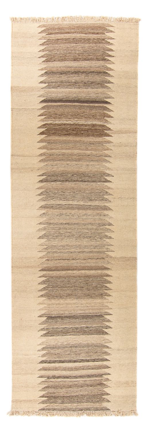 Tapis de couloir Tapis Kelim - Oriental - 293 x 96 cm - beige