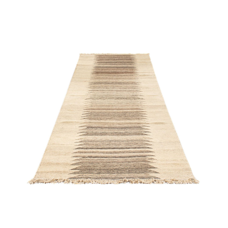 Tapis de couloir Tapis Kelim - Oriental - 293 x 96 cm - beige